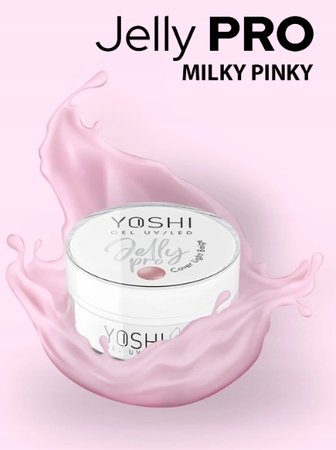 YOSHI Żel budujący Jelly PRO - Milky Pinky - 50ml - DUŻY