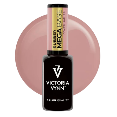 VICTORIA VYNN Baza hybrydowa Rubber MEGA BASE - Cover Natural - 8ml