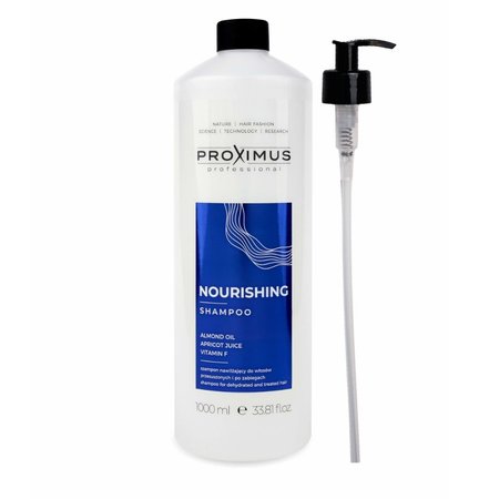 PROXIMUS Szampon do włosów przesuszonych NOURISHING 1000ml + pompka