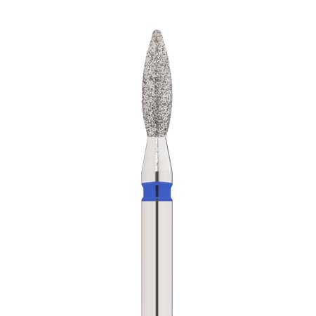 ABA GROUP Frez diamentowy - płomień niebieski (łezka) - 2,3mm - niebieski