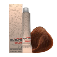 TREND TOUJOURS Farba do włosów - Golden Copper Blonde/Złocisto Miedziany Blond - 7.34 - 100ml
