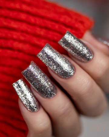 SAUTE NAILS Lakier hybrydowy S287 SILVER BELLS - 8ml