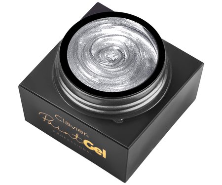 CLAVIER Żel do zdobień PAINT GEL – Srebrny - 5ml