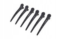 BLACKOMB Klipsy fryzjerskie do włosów KARBONOWE - 6 sztuk - CK022