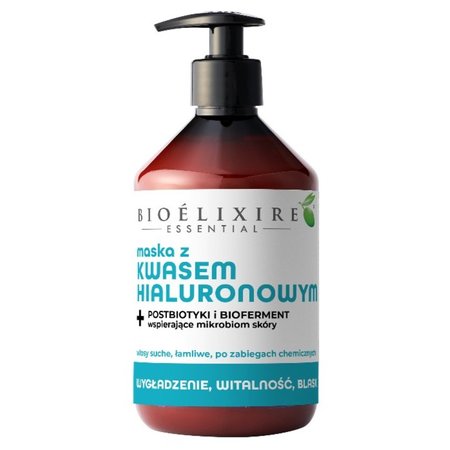 BIOELIXIRE Maska do włosów z kwasem hialuronowym - 500ml