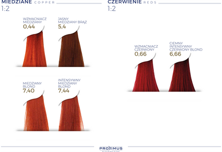 Proximus Farba Supreme Color 25 szt + PALETA