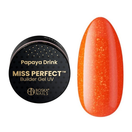 Boska Nails Żel budujący MISS PERFECT - Papaya Drink - 15ml