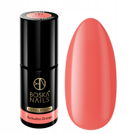 BOSKA NAILS Lakier Hybrydowy Barbados Orange 419 - 6ml