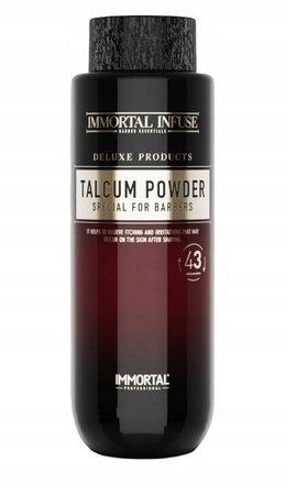IMMORTAL Talk Puder fryzjerski TALCUM POWDER - 180g