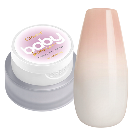 CLAVIER Żel do zdobień paznokci Paint gel Baby Boomer 3w1 F04 SENSUAL - 3g