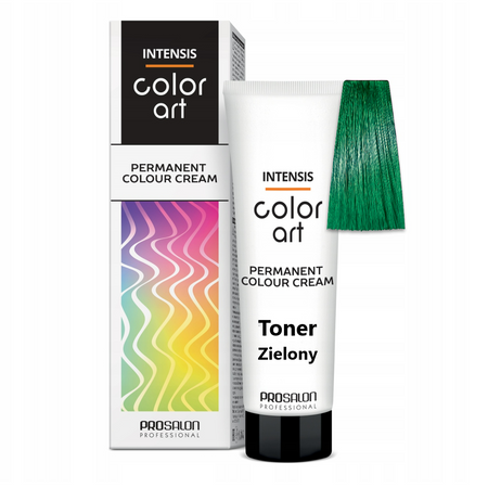 CHANTAL COLOR ART Toner do włosów ZIELONY - 100ml