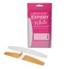 STALEKS Wymienne pilniki białe na bazie miękkiej do pilnika ŁÓDKA Półksiężyc EXPERT 40 #180 -  30 sztuk - DFE-40-180w