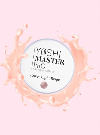 YOSHI Żel budujący Master PRO - Cover Light Beige 50ml - DUŻY