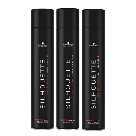 ZESTAW SCHWARZKOPF Lakier do włosów SILHOUETTE - 3x750ml