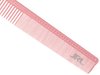 JRL Grzebień fryzjerski do strzyżenia 9,3” Różowy - J307 Pink 23,5 cm