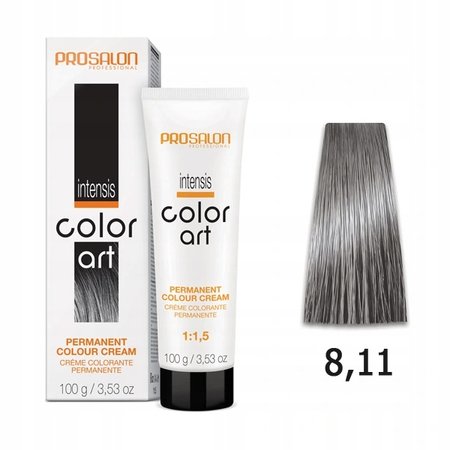 CHANTAL COLOR ART Farba do włosów 8,11 - 100ml