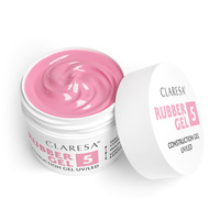 CLARESA Żel budujący do paznokci RUBBER GEL 5 - 90g