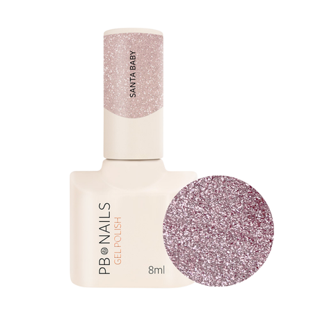 PB NAILS Lakier hybrydowy SANTA BABY - 8ml