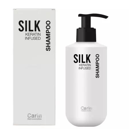 CARIN Szampon do włosów z keratyną i olejkiem arganowym SILK KERATIN INFUSED - 250ml