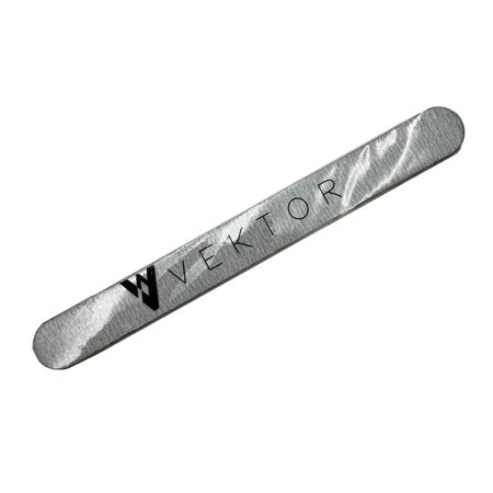 VEKTOR Pilnik do paznokci PROSTY WOOD 180/240 - 1 sztuka