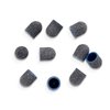 ABA GROUP Nakładki kapturki ścierne do pedicure 10mm #80 - 10 sztuk