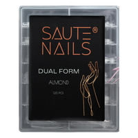 SAUTE NAILS Dual Formy do paznokci ALMOND - 120 sztuk