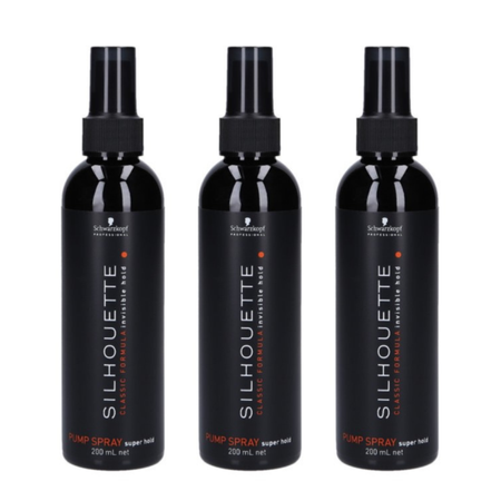 ZESTAW SCHWARZKOPF Lakier do włosów SILHOUETTE Pump Spray - 3x200ml