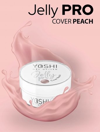 Yoshi Żel budujący Jelly Pro Cover Peach - 15ml
