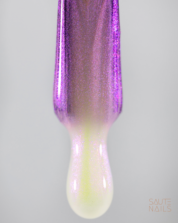 SAUTE NAILS Top hybrydowy PINK PEARL TOP NO WIPE - 8ml