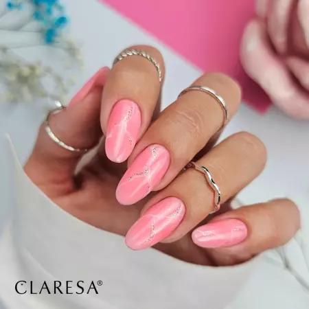 CLARESA Żel w butelce do paznokci BRUSH EASY GEL - PEACH - 5g