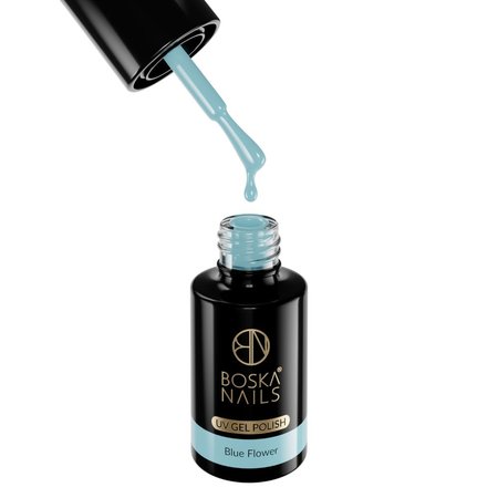 BOSKA NAILS Lakier hybrydowy Blue Flower 405 - 6ml