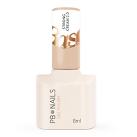 PB NAILS Baza hybrydowa Strong Cream Base 2.0 - 8ml