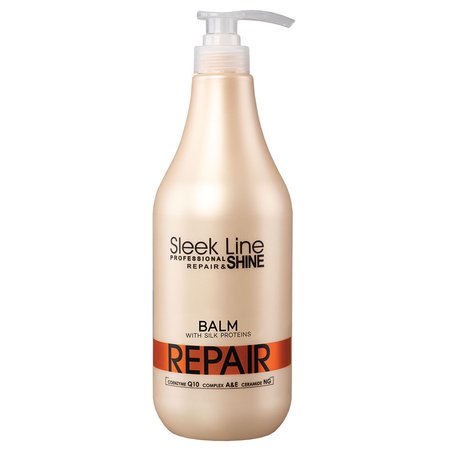 STAPIZ Zestaw do włosów zniszczonych REPAIR + Serum Jedwab & Witamina A