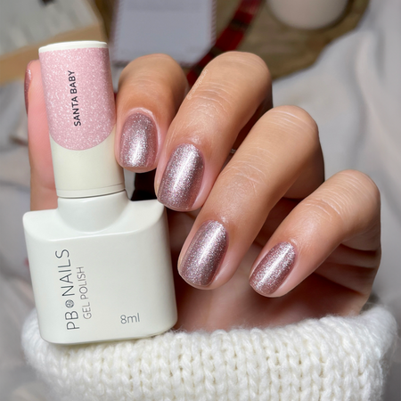 PB NAILS Lakier hybrydowy SANTA BABY - 8ml
