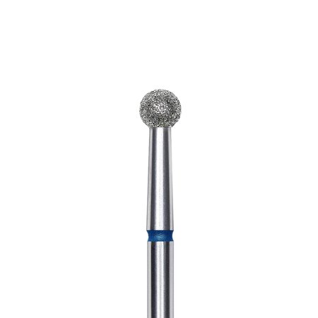 STALEKS Frez diamentowy do skórek kulka niebieska EXPERT 3,5 - FA01B035