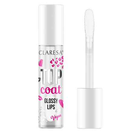 CLARESA Błyszczyk do ust TOP COAT GLOSSY LIPS - 4,75g