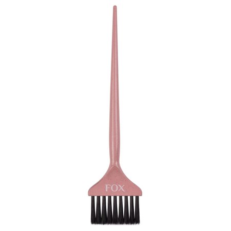 FOX Pędzelek fryzjerski do farbowania WHEAT STRAW 2 - PINK Różowy