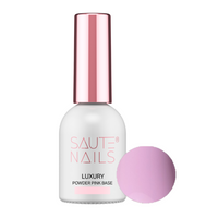 SAUTE NAILS Baza hybrydowa do paznokci Luxury POWDER PINK BASE - 8ml