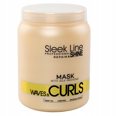 STAPIZ Zestaw do włosów kręconych WAVES&CURLS 2x1000ml