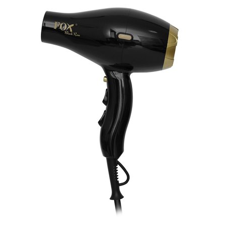 FOX Suszarka do włosów BLACK ROSE z jonizacją 2100W - nr art. 1303807
