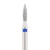 ABA GROUP Frez diamentowy - płomień niebieski (łezka) - 2,1mm - niebieski