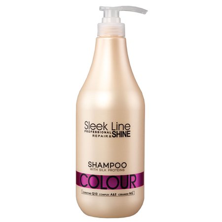 STAPIZ Zestaw do włosów farbowanych COLOUR - 2x1000ml + pompka