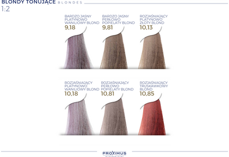 Proximus Farba Supreme Color 25 szt + PALETA