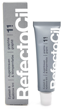 REFECTOCIL Henna żelowa GRAFITOWA 1.1 + Woda Kallos 3% + Pędzelek + Kieliszek