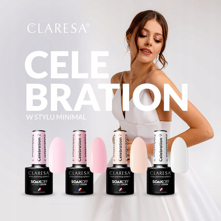 CLARESA Lakier hybrydowy CELEBRATION 3 - 5g