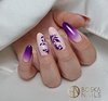 BOSKA NAILS Lakier hybrydowy Purple Fig 312 - 6ml
