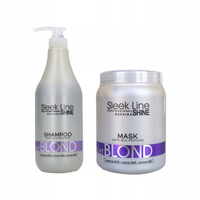 STAPIZ ZESTAW Szampon + Maska do włosów VIOLET BLOND - 2x1000ml