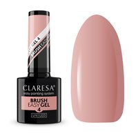 CLARESA Żel w butelce do paznokci BRUSH EASY GEL 4 - 5g