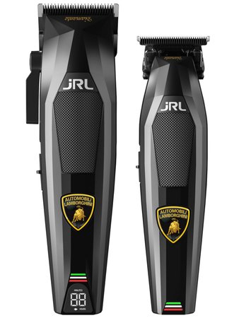 JRL Zestaw Maszynka + Trymer do strzyżenia włosów Diamante Lamborghini Black Czarny