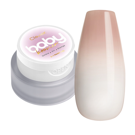 CLAVIER Żel do zdobień paznokci Paint gel Baby Boomer 3w1 B03 BRULEE - 3g